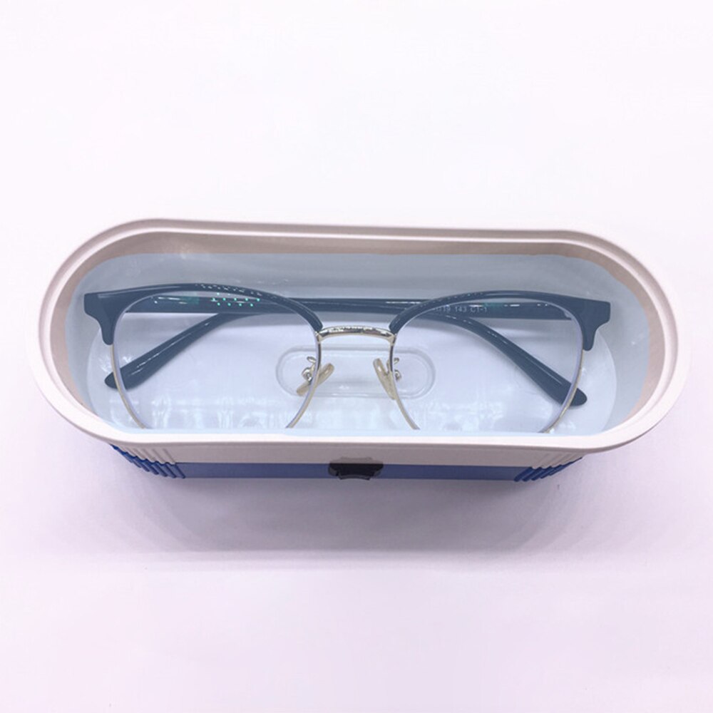 Portable Ultrasonic Cleaner Automatic Ultrasonic Bathroom Ultrasonic Jewelry Cleaner Glasses Clock Clean Machine Cleaning Tools