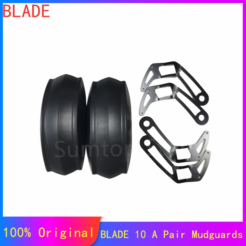 Een Paar Spatborden (Plastic En Metalen Montage Onderdelen) voor Blade 10 Nul 10X Kickscooter Smart Elektrische Scooter Voor Achter Spatbord
