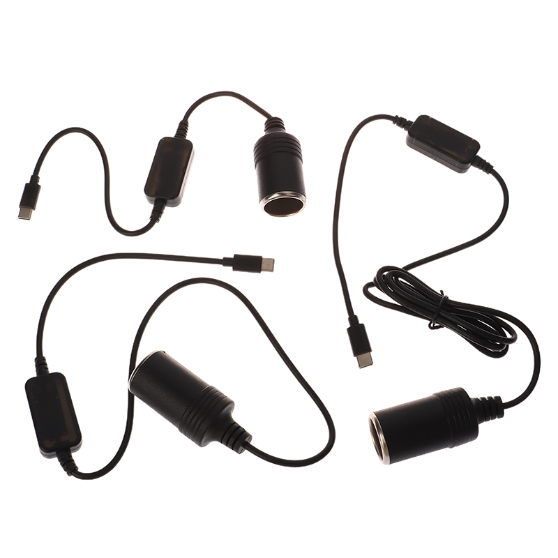 Prise allume-cigare Laguna de voiture USB C Type C à 12V, adaptateur convertisseur femelle, allume-cigare, aspirateur