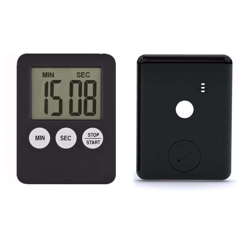 9 Colors 24 Hours LCD Timer Square Home Cooking Supplies Countdown Practical Digital With loud Alarm Clock Kitchen Time Tools