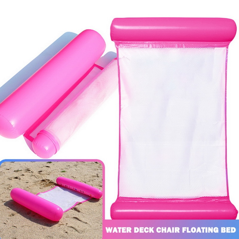 Water Hangmat Fauteuil Opblaasbare Bed Zwembad Zwemmen Matras Zee Zwemmen Ring #9