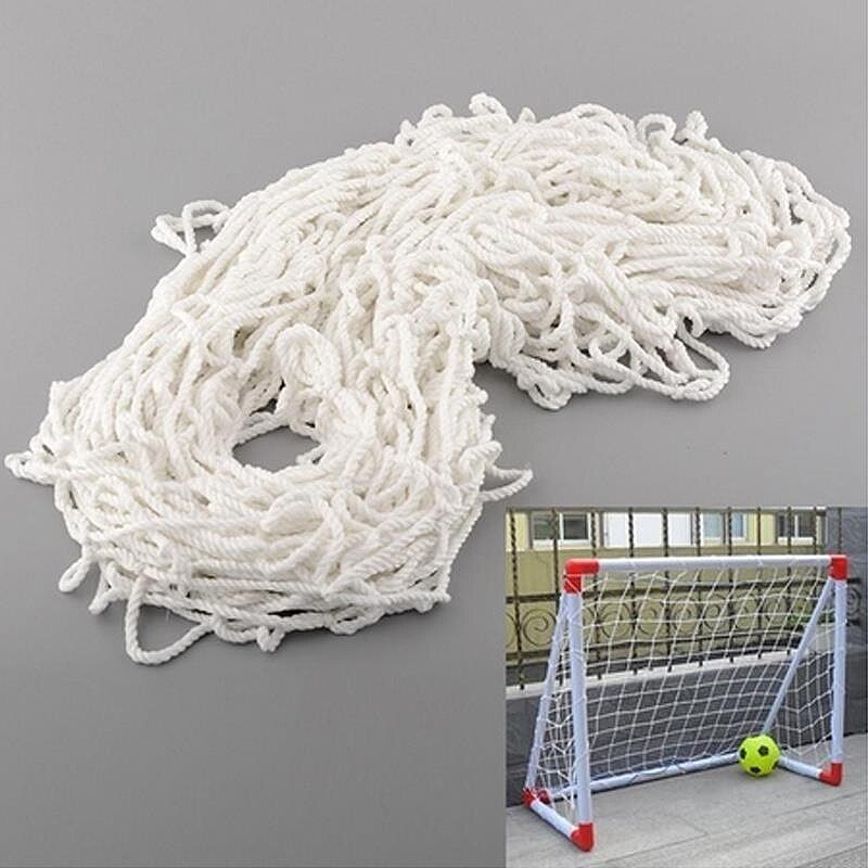 4x5ft Cotton Soccer Goal Post Net 1.2mx1.5m Folding Football Training Net Player Football Training Accessories