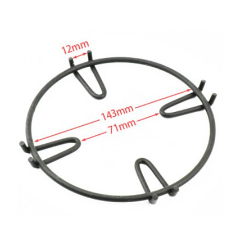 1X Iron Wok Pan Support Holder Rack Stand For Kitchen Burners Gas Hob Cooker