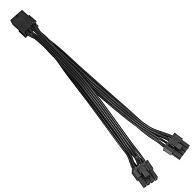 6 stück 8p- pin-buchse auf 6+2- pin-stecker grafikkarte, ein netzkabel in zwei , 20cm netzkabel-adapterkabel