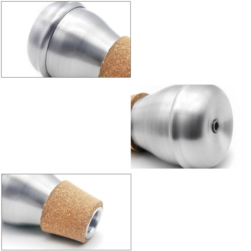 Trompette légère et silencieuse en alliage d&#39;aluminium, accessoire pour Instrument de musique