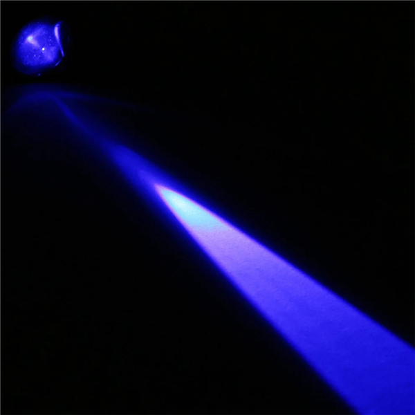 Alien 5W Led Beam Spotlight Pinspot Licht Spiegel Ballen Dj Disco Party Kerst Dance Terug Verlichting Podium Verlichting effect: Blauw / eu stekker