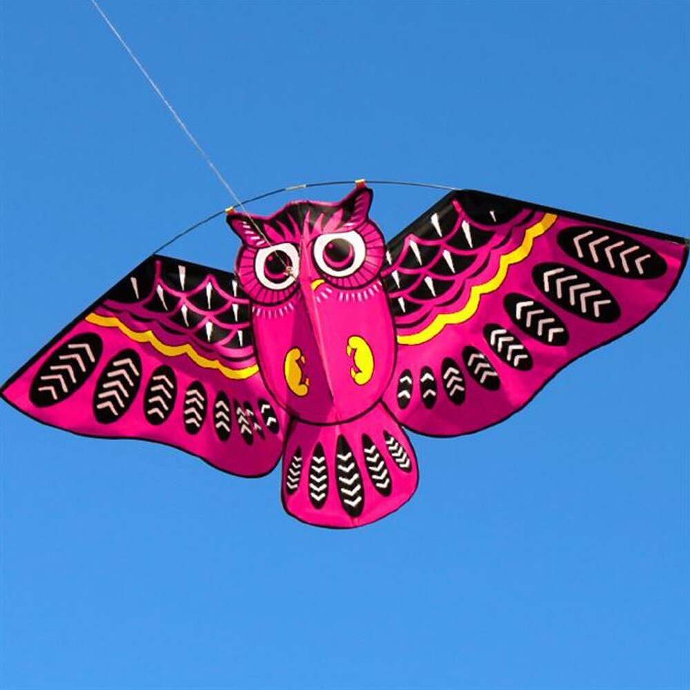 3D Uil Kite Ids Speelgoed Fun Outdoor Vliegende Activiteit Game Kinderen Met Staart Fun Kids Speelgoed Voor Kinderen