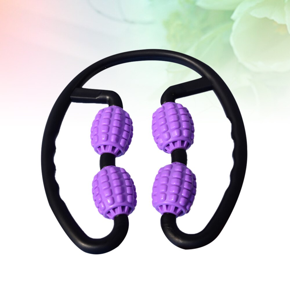1pc 360 graders massasjeapparat ring form benklips massasjepinne bærbart benrullende massasjeapparat for dame jente gutter kvinner