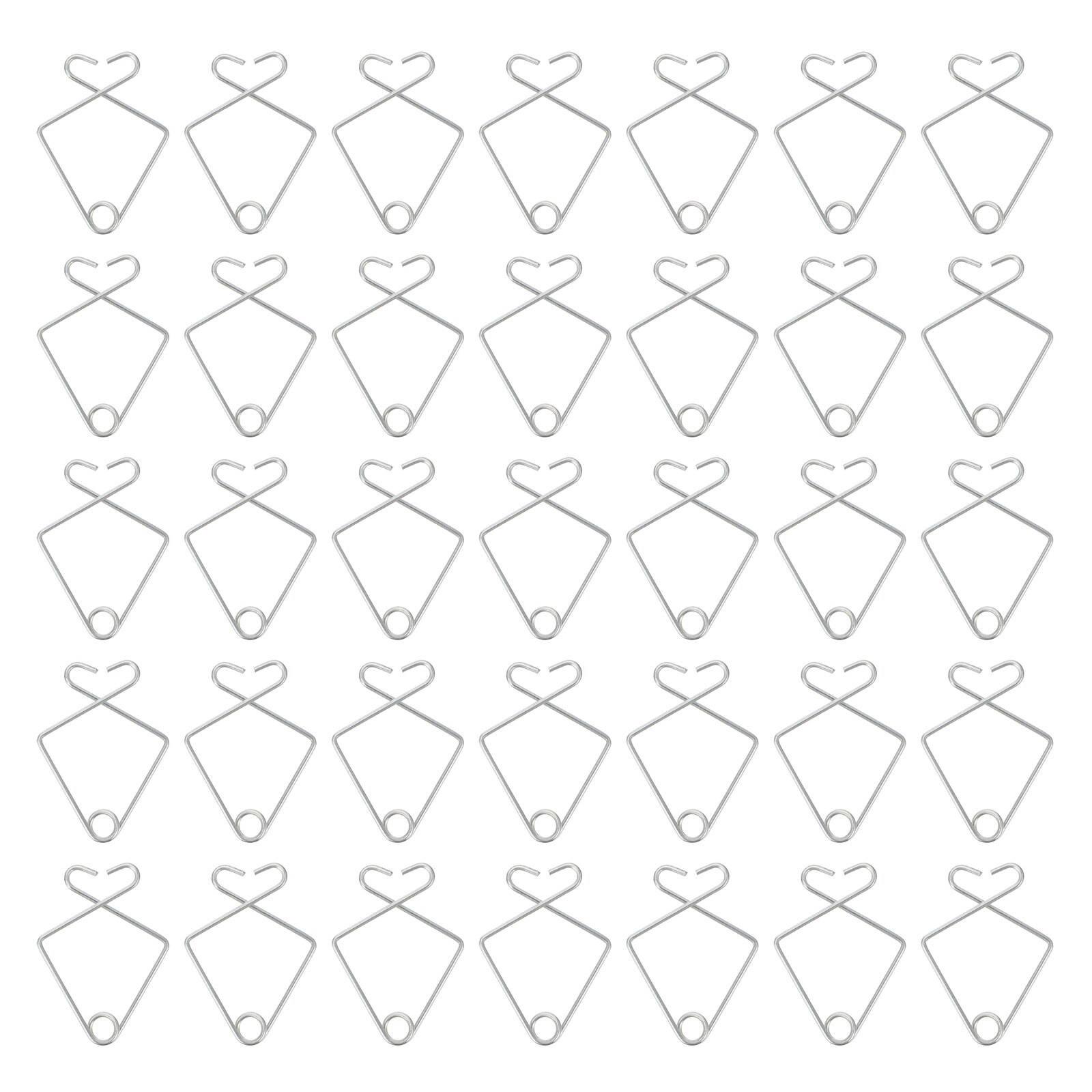 50pcs Ceiling Hook Clips Heavy Duty Durable Anti-rust Ceiling Hanger Ceiling Tile Hooks Ceiling Hook Clip