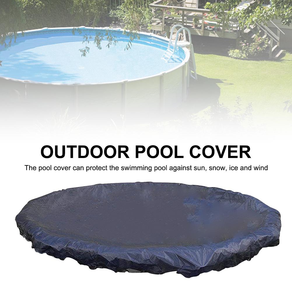 360*20CM Outdoor Pool Cover Prevent Falling Leaves Pool Case For Round Swimming Pool Garden Leaf Protection Cover