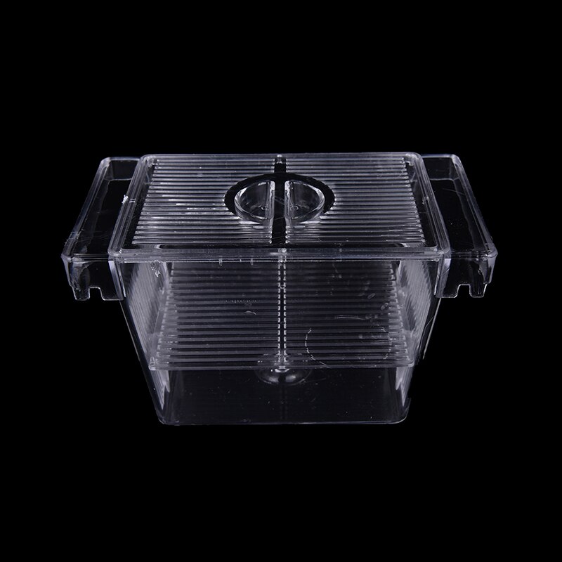 Fish Breeding Isolation Aquarium Hatchery Breeder Young Fish Incubator Box Tank