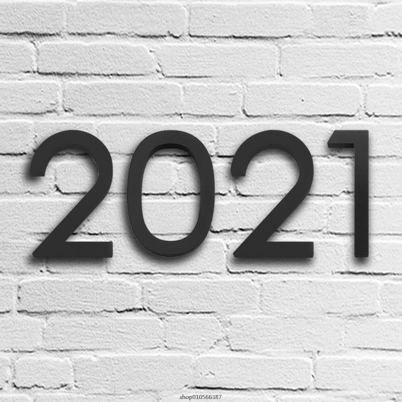 Floating House Number Modern House Numbers Visibility Signage for Home Address | Floating Mount or Flush Mount se3