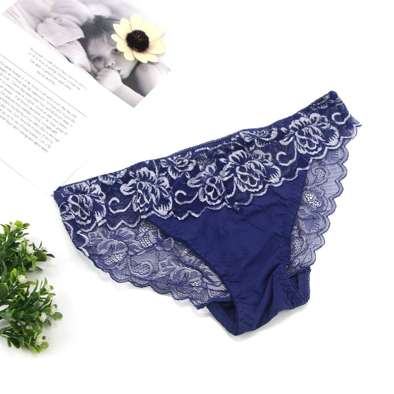 Sexede bh'er sæt print blonder dame plus size lingeri sæt bc skål broderi blå rødblomstret bh sæt dame intimer bh
