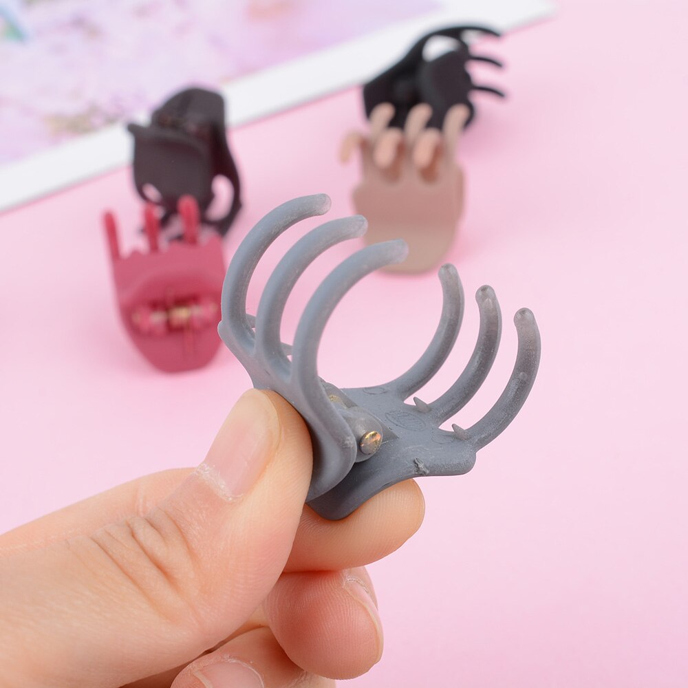 Mini Haar Klauw Clips Voor Meisjes En Vrouwen, kleine Haar Clips Pins Klemmen Non Slip Tiny Plastic Jaw Clips Haarspeld