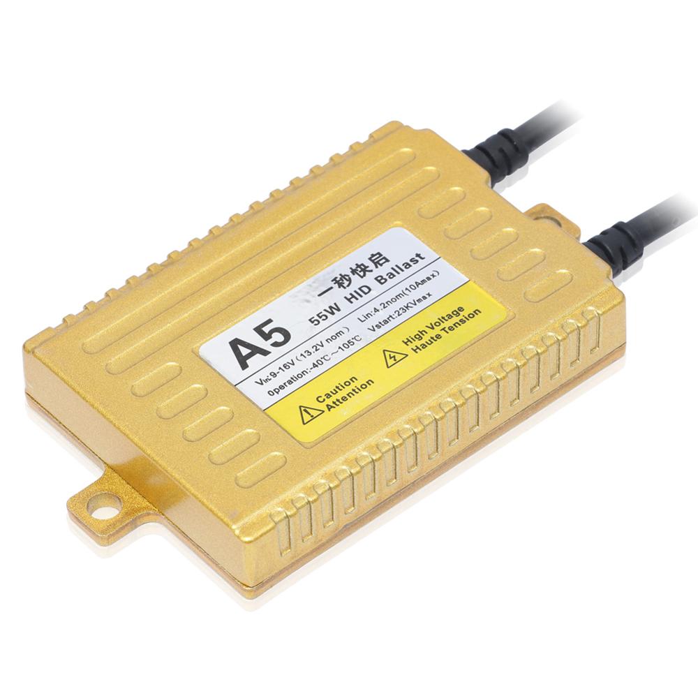 2 x 55W HID Ballast Digital Slim HID Xenon AC Ballasts Replacement Kit Universal