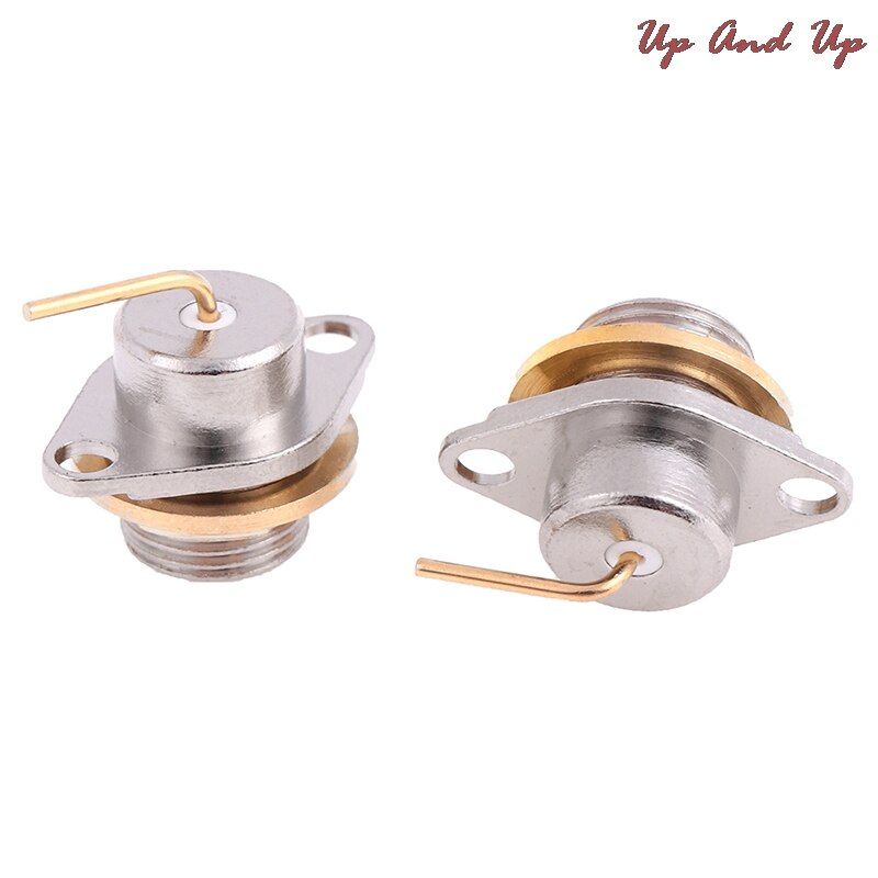 2 Stuks Connector Sma Male Moer Flens Panel Mount Voor Radio Antenne Socket