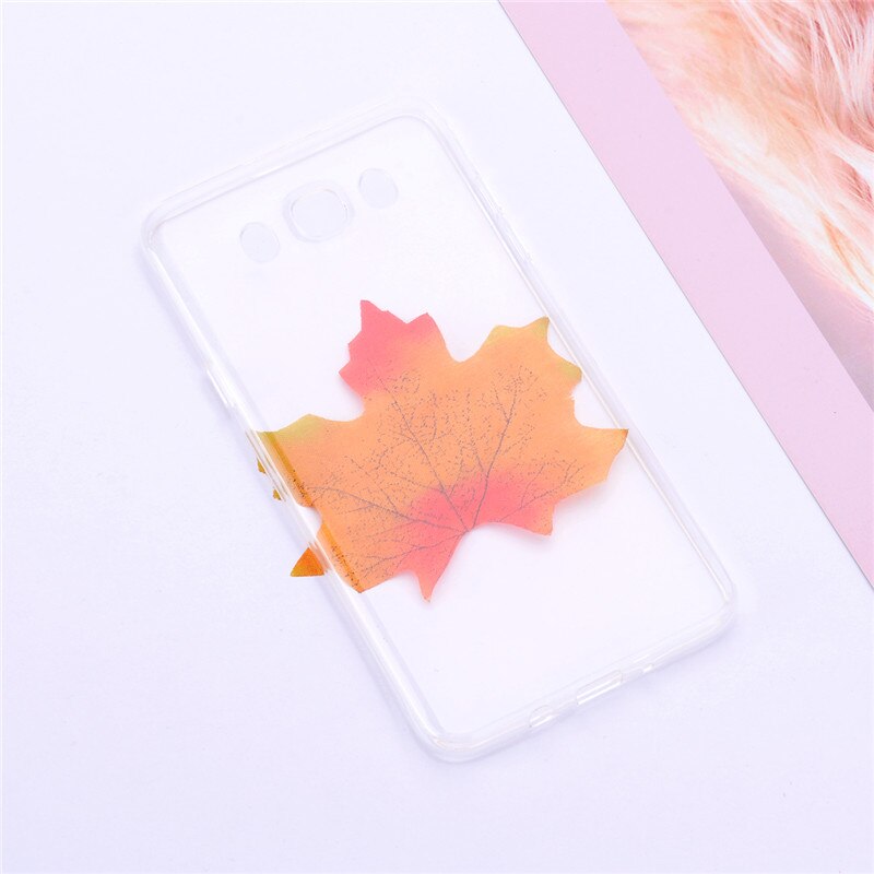 Siliconen Cases Voor Samsung Galaxy J7 J710 J710F Candy Kleur Silicone Soft TPU Phone Case Voor Samsung J7 cover: Transparent