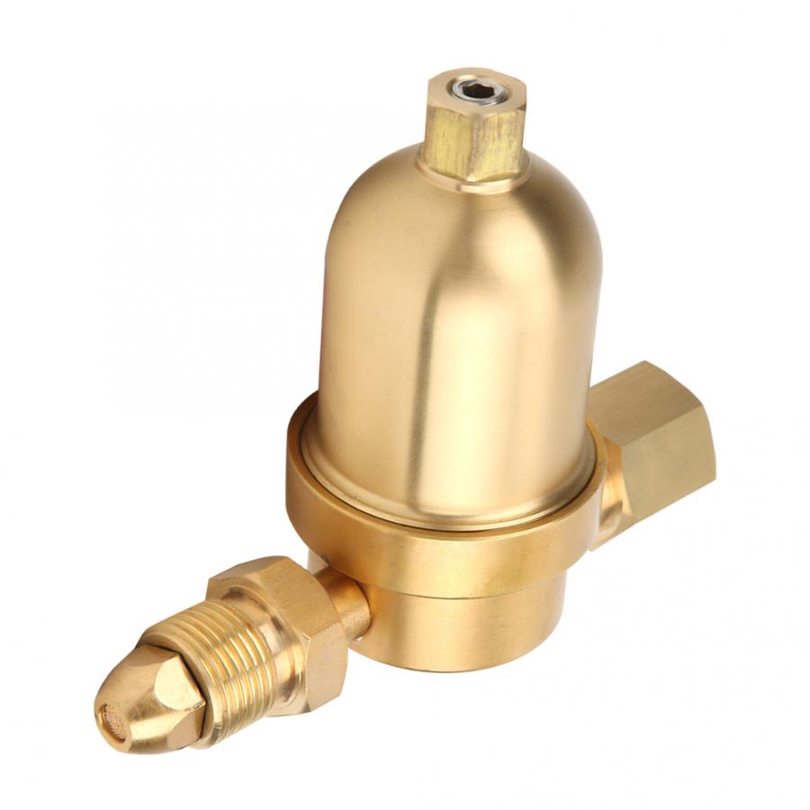 High Pressure Gas Filter with Air Inlet 5/8 External Thread Air Outlet 5/8 Internal Thread Filter