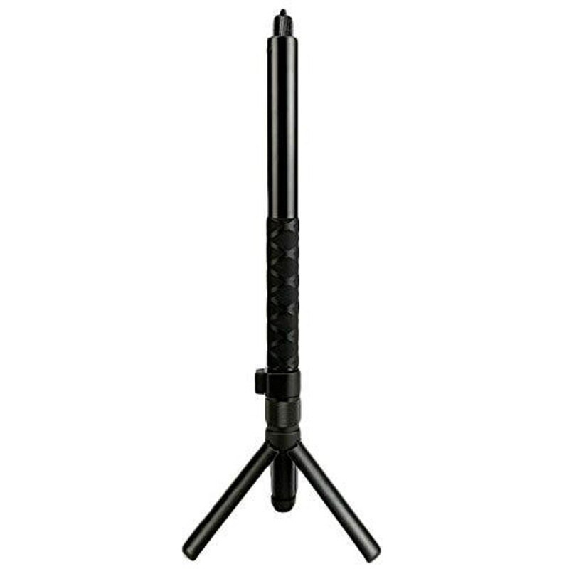 Unsichtbarer selfie-stick als handstativ für insta 360, one x, one r plus, evo und bullet time.