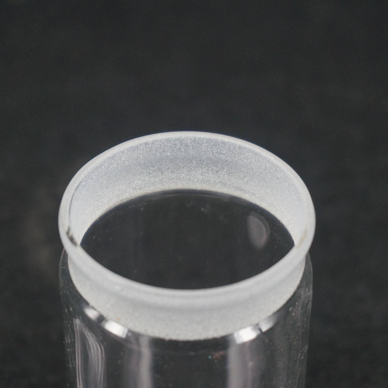 40x70mm Glas Wiegen Flasche in Niedrigen bilden Glas Wiegen Spezifische Schwerkraft Flasche