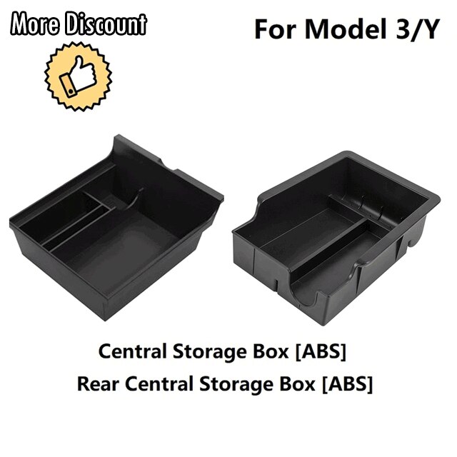 Reposabrazos Central para coche Tesla modelo 3 Y /2022, caja de almacenamiento, organizador, consola Central, accesorios para Tesla modelo 3 2022