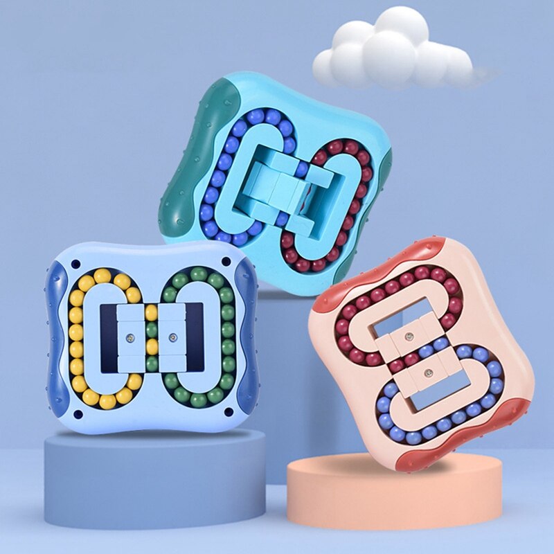 Creatieve Roterende Mini Ball Cube Voor Kinderen Vinger Intelligentie Gyroscoop Disc Kids Vroege Educatief Hersenen Ontwikkeling Speelgoed