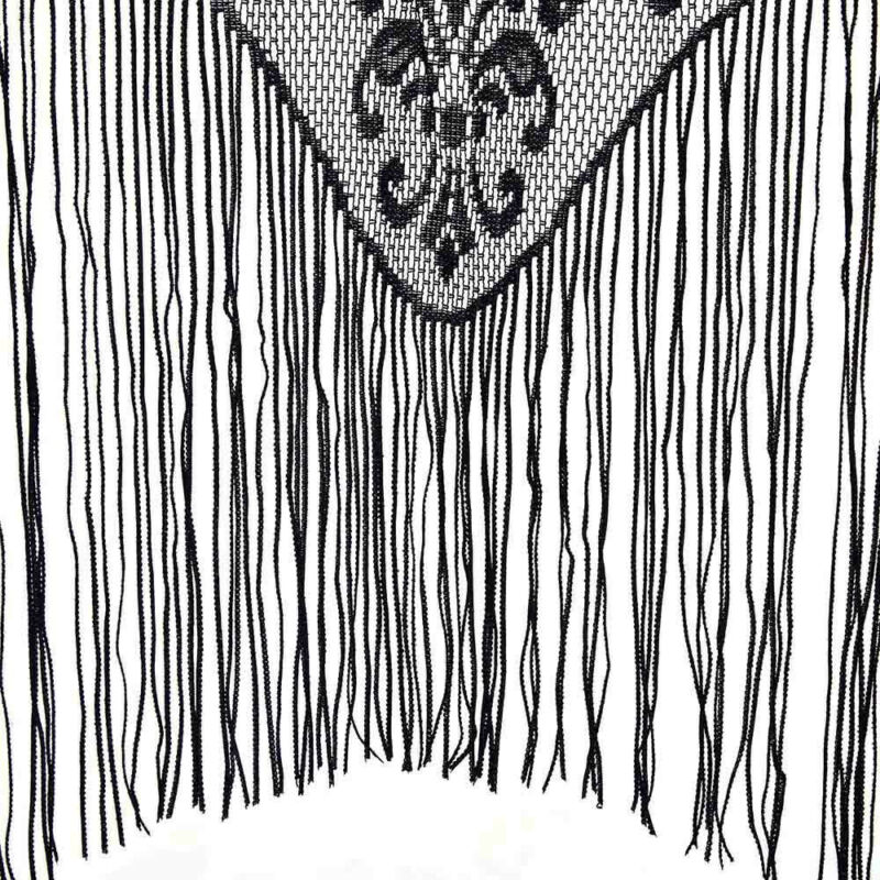Kant Gordijnen Mooie Spiderweb Bat Gordijn Haard Doek Halloween Decoratie