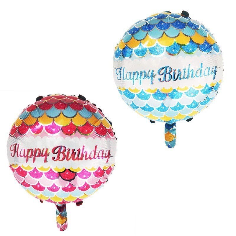 1pc ronde folieballonnen van 18 inch om het geslacht te onthullen, babyshower, verjaardagsfeestdecoraties voor kinderen, 1st jongens en meisjes.