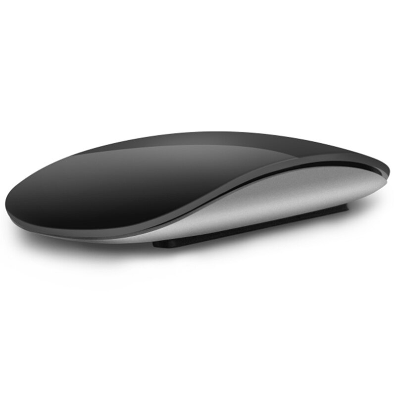 Bluetooth Drahtlose Magic Mouse Stille Wiederaufladbare Computer Maus Slim Ergonomischen PC Mäuse für Apple: DARKNESS