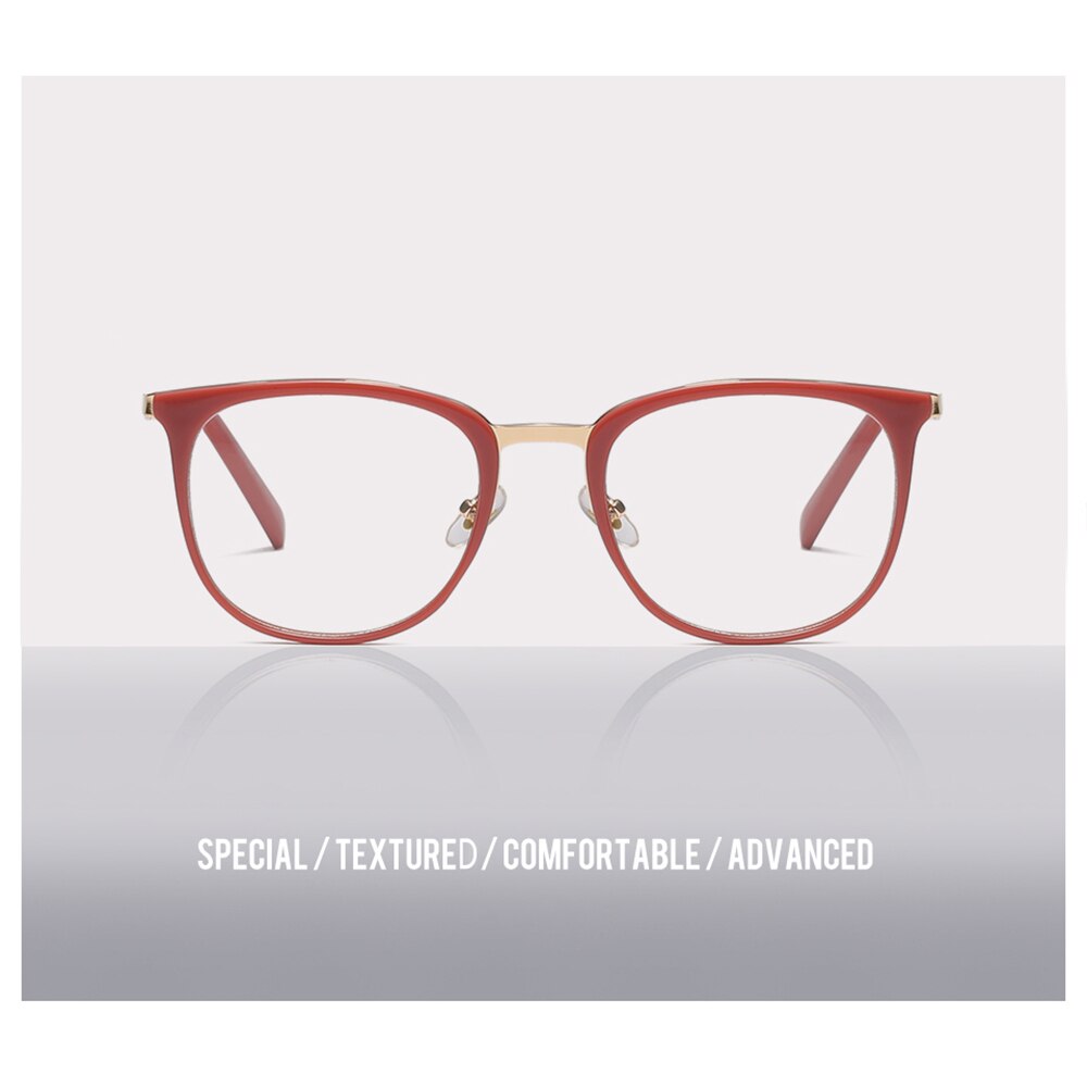 Transparent Square Glasses Frames For women White Luxury Prescription Glasses Frames Female Optical