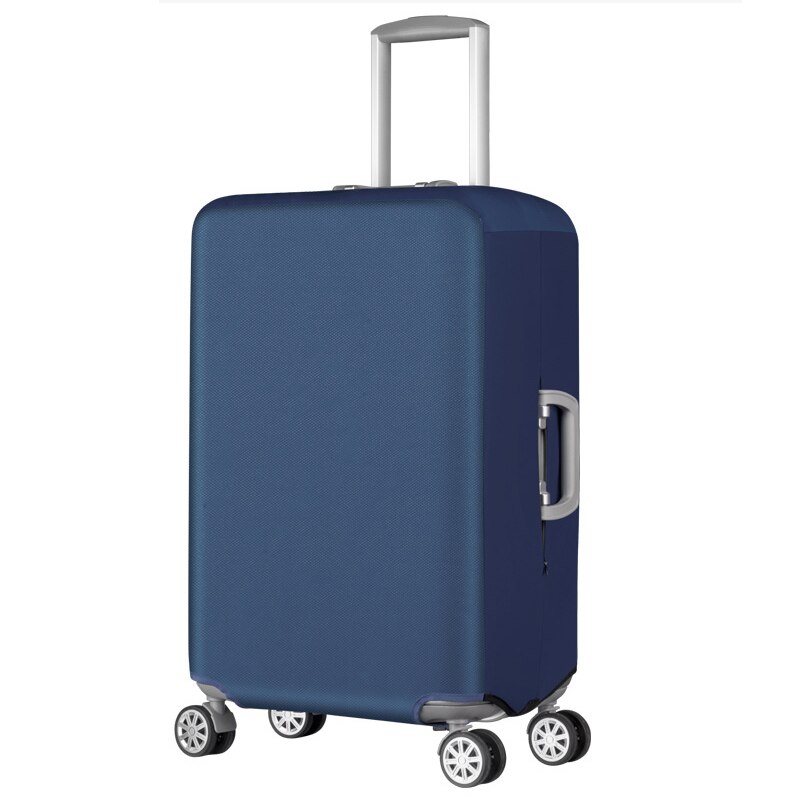 Oxford Cloth pyłoszczelna bagaż pokrywa ochronna elastyczny pokrowiec na wózek wodoodporny zamek błyskawiczny typu wysokiej jakości akcesoria podróżne: B Style Blue / XL