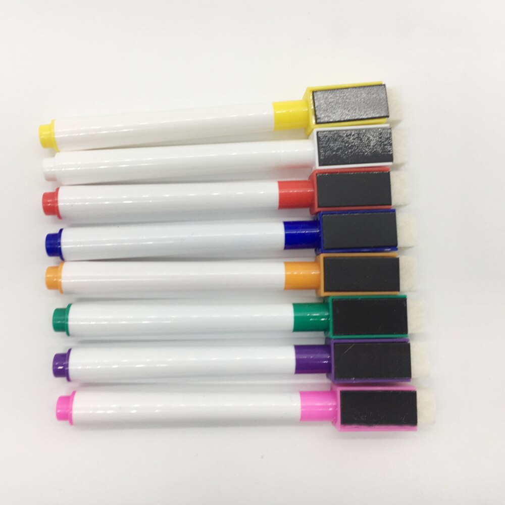 Kleine Mini Fine Nib Magneet Deel White Board Marker Pen Set