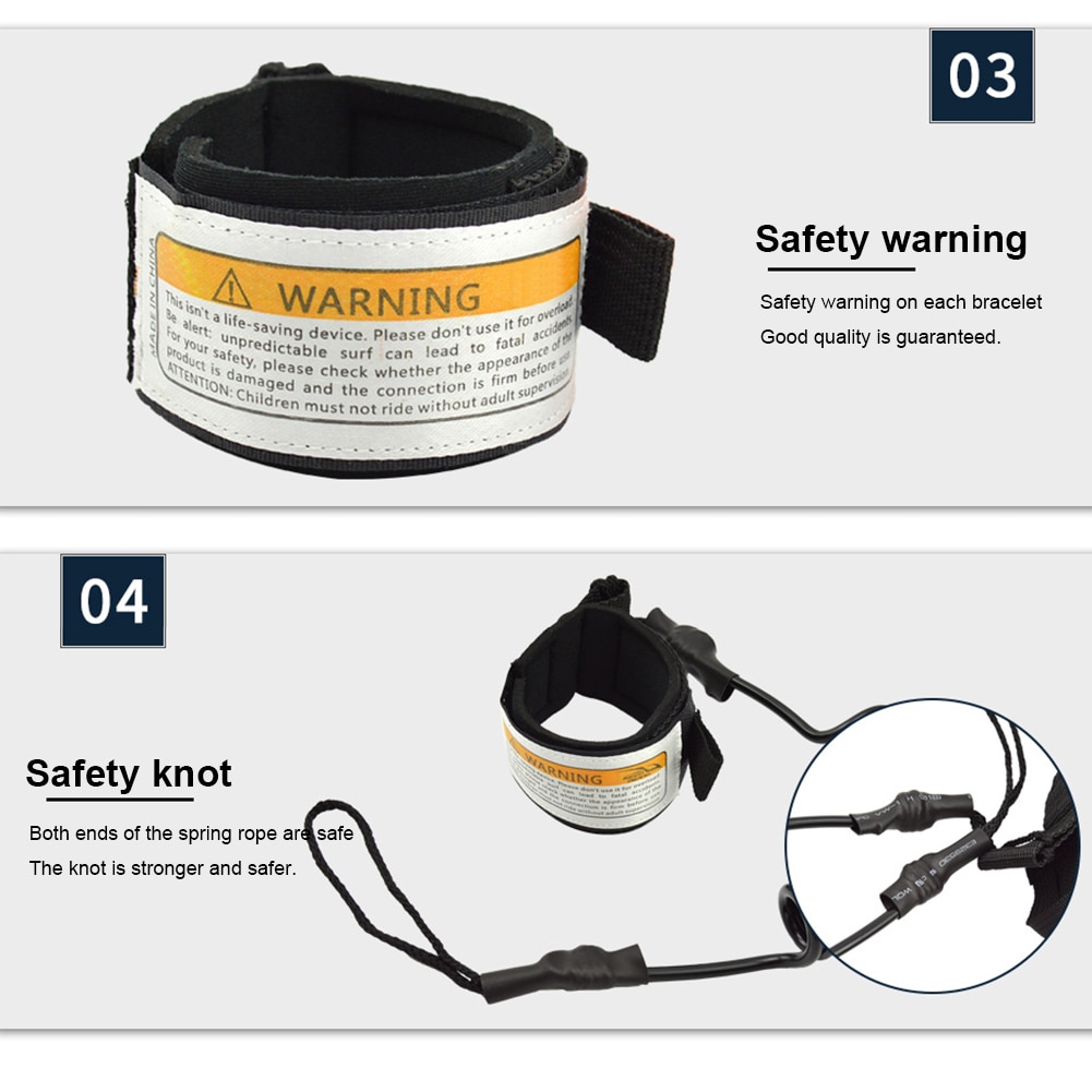 Boten Veiligheid Stand Up Paddle Opgerolde Sup Surfplank Rekbaar Surfen Leash Rope