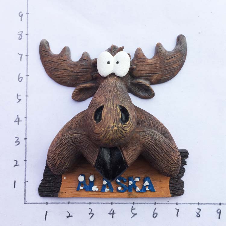 USA Yourk Fridge Magnets Florida WonderWorks San Francisco Hawaii Tourism Souvenir Magnetic Refrigerator Magnets