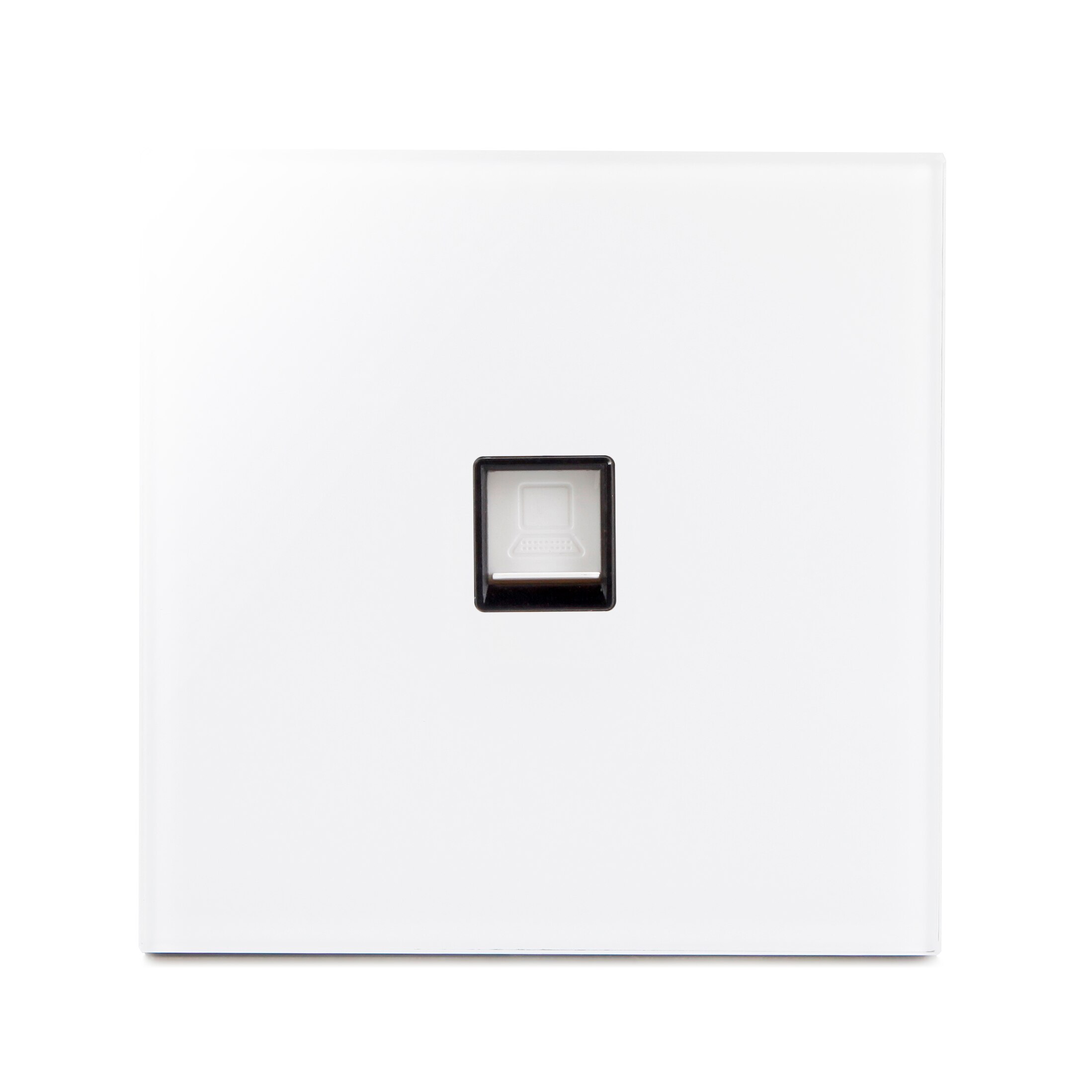 Atlectric 1 2 3 4 gäng 1 2 -vägs hem strömlampa strömbrytare på/av-knapp strömbrytare lampa ljus usb eu fr frankrike uttag glaspanel: Rj45 utlopp