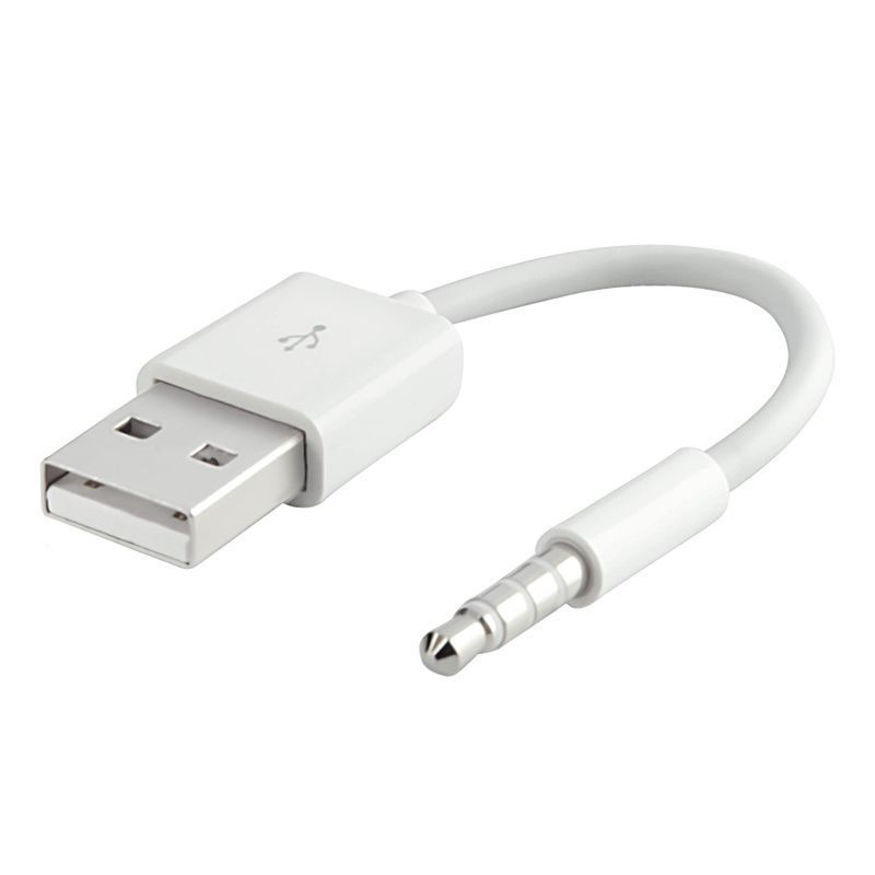 USB Charger Data SYNC Kabel voor Apple iPod Shuffle 2 Generatie 3.5mm