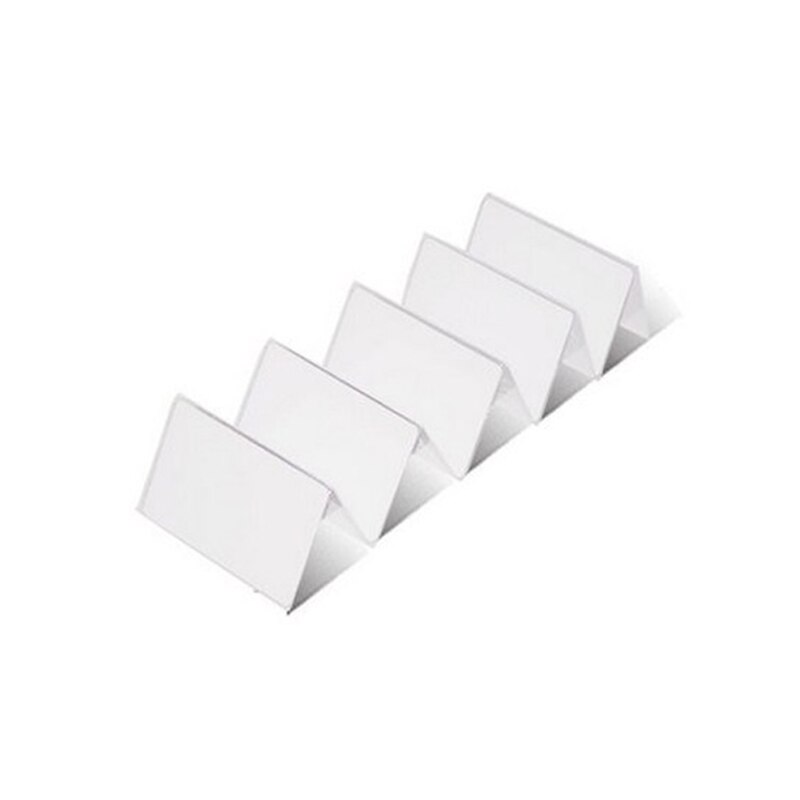 5/10pcs Rfid White Card 125khz TK4100 Blank Smart Card EM4100 ID Pvc Card with UID Series Number for Access Control Not Copyable