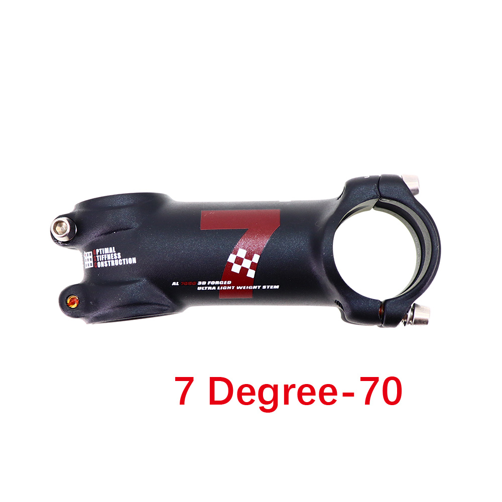 UNO 7 Bike Stem Kalloy Ultralight -7 17 Degree MTB Road Alu 7050 31.8mm 60 70 80mm 90 100 110 120 130mm Bicycle Stem King Alloy: NEW 7 degree 120 130