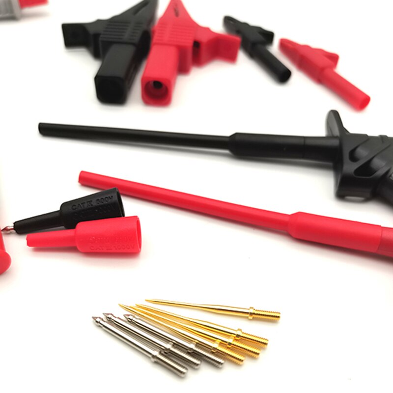 10-in-1 Multimeter Probe Leads kit Electronic Test Lead kit Automotive Test Probe Kit