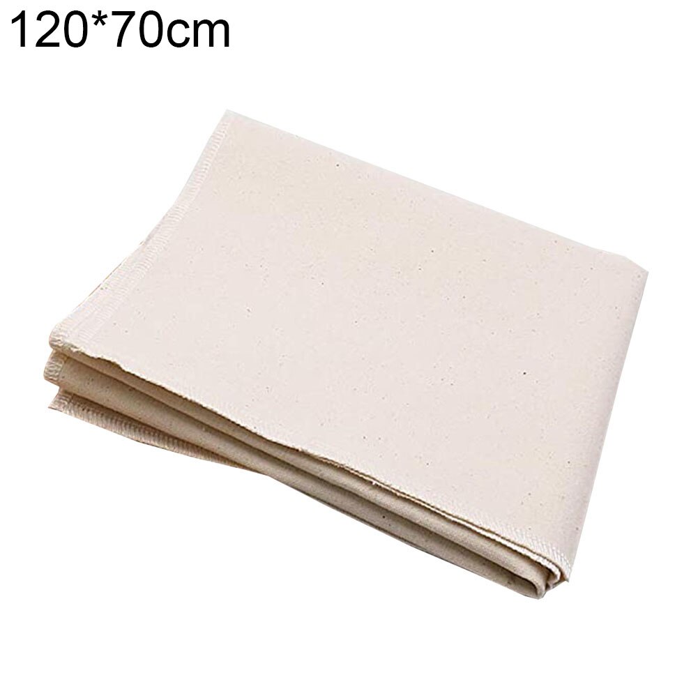 Diy Bakken Franse Brood Gefermenteerde Doek Handgemaakte Deeg Couche Proofing Doek Brood Gist Doek Natuurlijke Super Dikke Katoenen Canvas: 120x70cm
