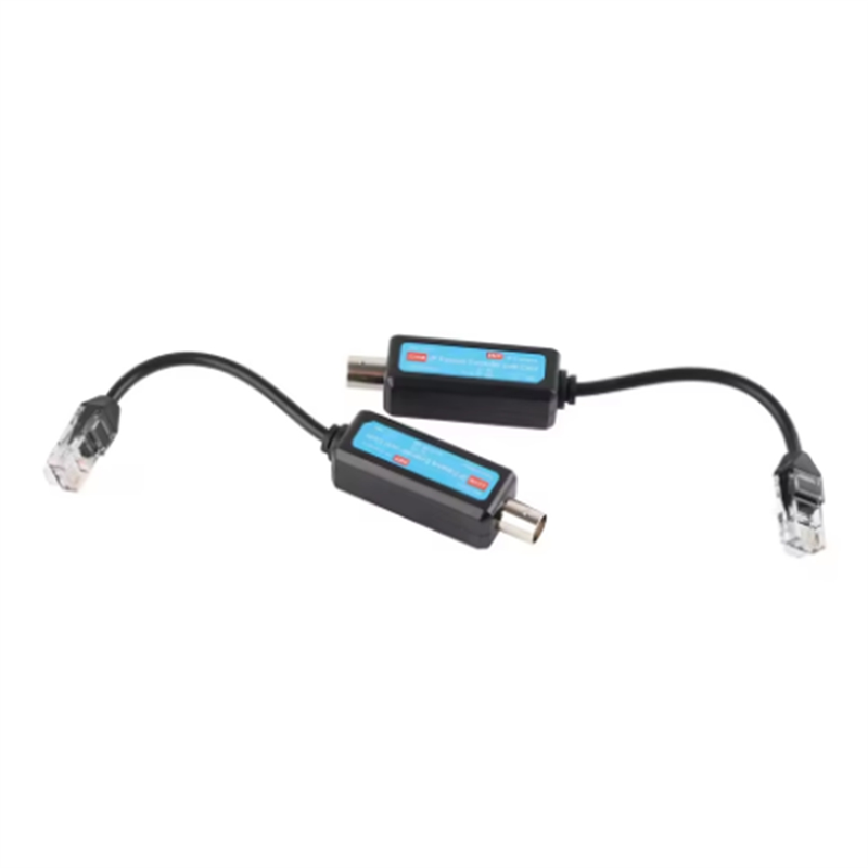 ABAC-Coaxial Transmitter Receiver Extender 1Pair 10/100Mbps 1CH Passive For IP Network For IP NVR Camera Over Coax Extender