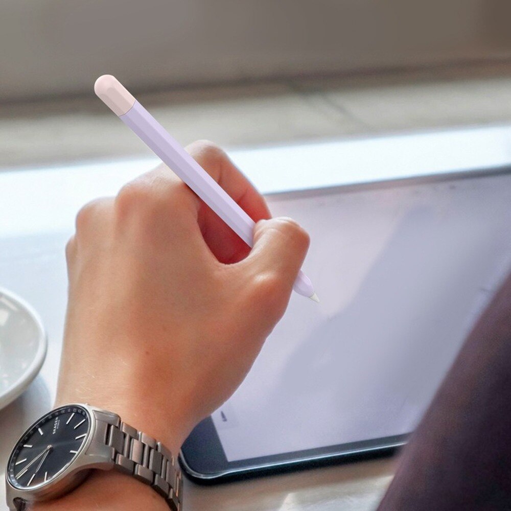 Manchon de protection Ultra-fin en Silicone pour Apple Pencil, 1ère génération, avec capuchon de stylo