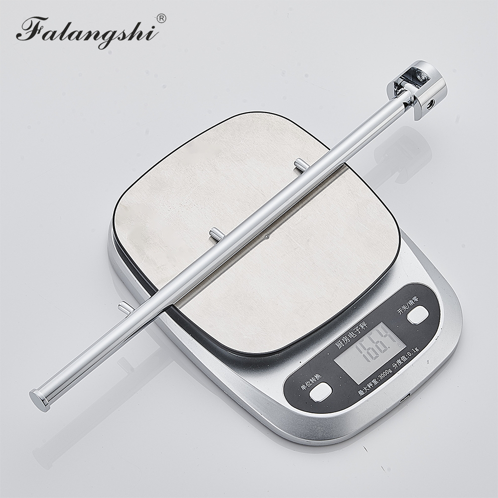 Messing Kledingrek Chroom Gepolijst Swivel Kleerhanger Wall Mount Hanger Droogrek Kleren Organisatie WB3023