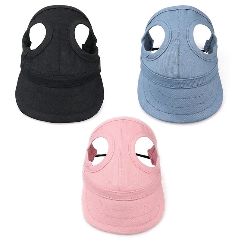 Chapeaux pour chien chat animal de compagnie | Bonnet de soleil d'extérieur pour chat chien, d'anniversaire chiot chat, Mini casquette solide, casquette de Baseball, accessoires Costume