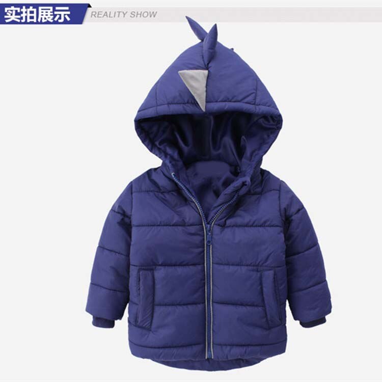 Babzapleume Kids Kleding Peuter Winter Jassen Cartoon Leuke Hooded Warm Baby Jongens Jas Voor Kinderen Snowsuits BC1089-1: Blauw / 6