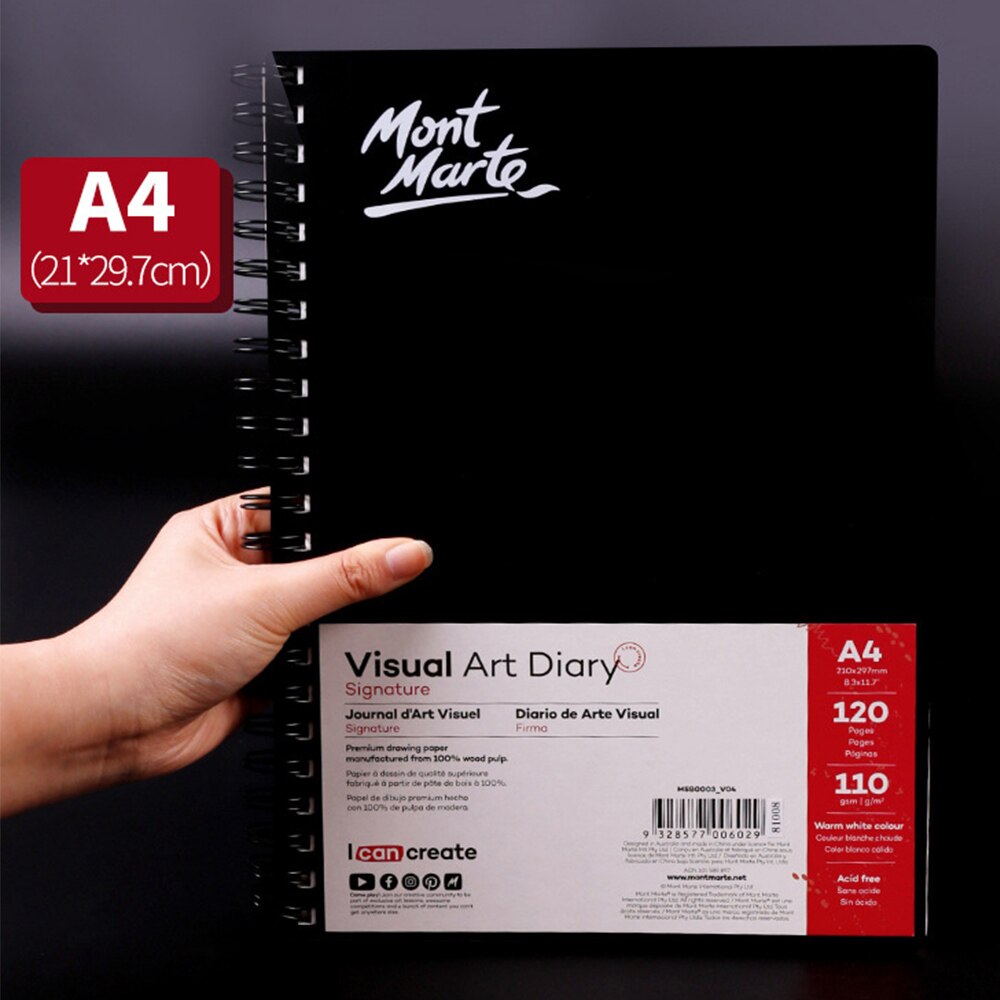 1PC A3/A4/A5 Painting Paper Watercolor Paper Sketchbooks For Drawing Watercolour Sketchbook Artists Tracing Paper: A4