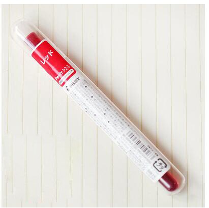 1PC transparent calligraphy pen and ink, Pilot DIY filofax drawing graffiti pens, planner pen: red ink