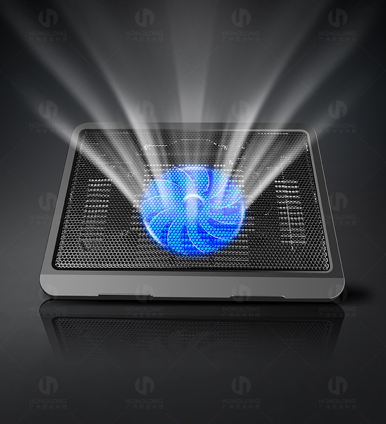 Laptop Cooler Base Cooling Radiator Fan Cooler Stand Notebook Support USB Port Laptop Accessories Air Extracting Cooling Holder