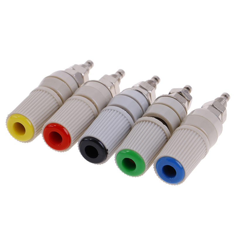 1PCS High Current 30A M5 Type 4mm Amplifier Female Banana Jack Socket Test Binding Post