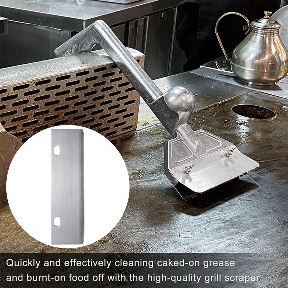 Grill Scraper Replacement Blade Premium Stainless Steel Bbq Accessories Set for Heavy Duty Outdoor Barbecue Grill Tools
